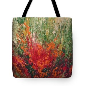 kusum shukla's art on a tote bag